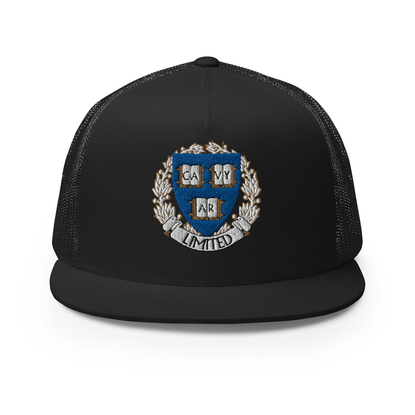 Embroidered Cavyar Ltd. Crest trucker Cap