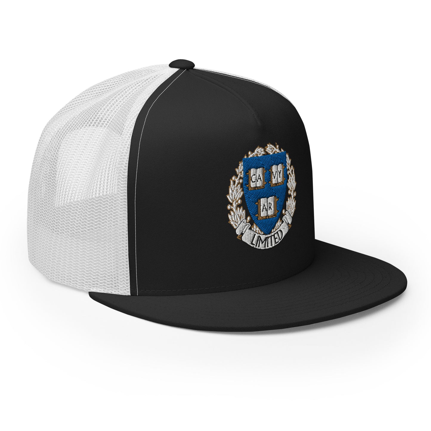 Embroidered Cavyar Ltd. Crest trucker Cap