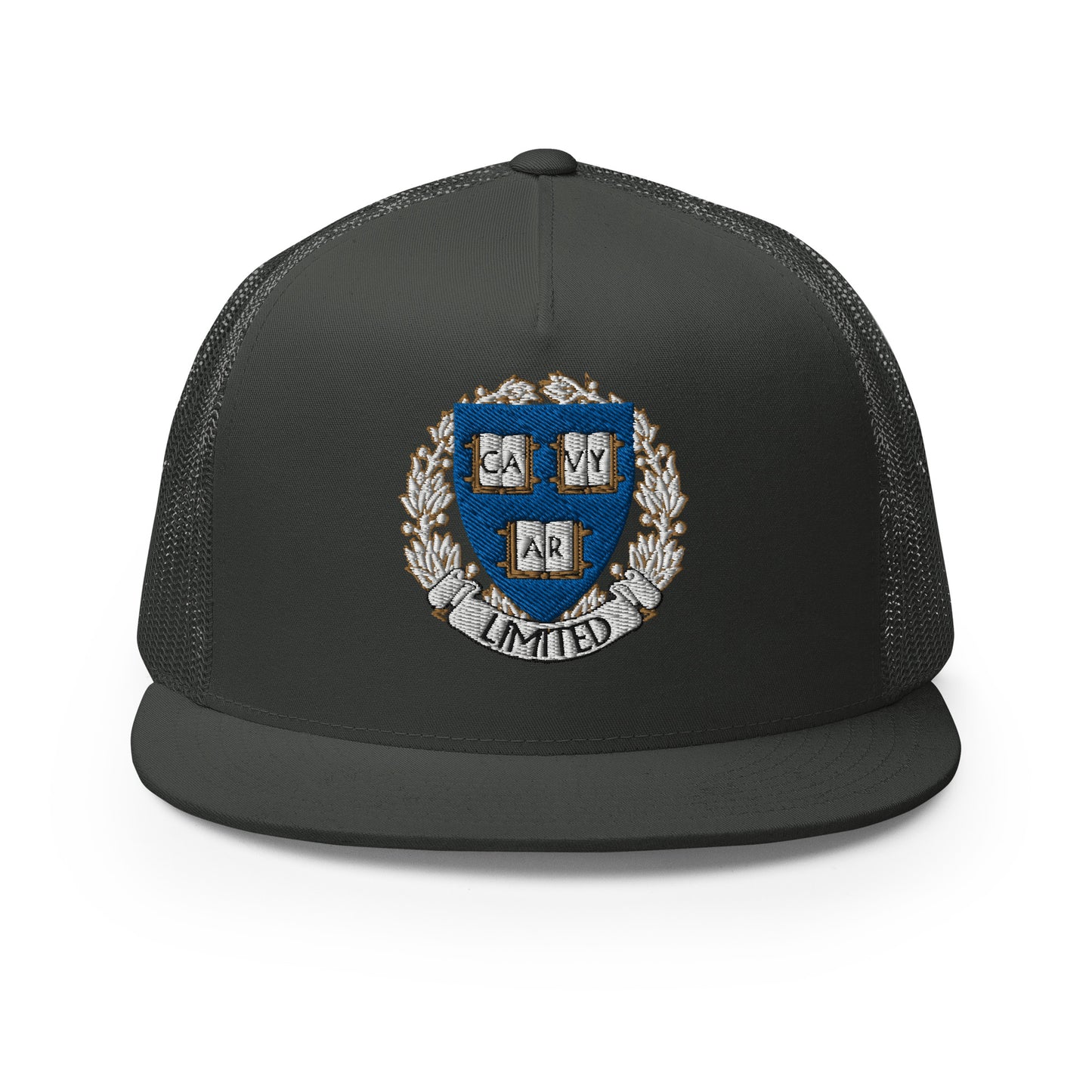 Embroidered Cavyar Ltd. Crest trucker Cap