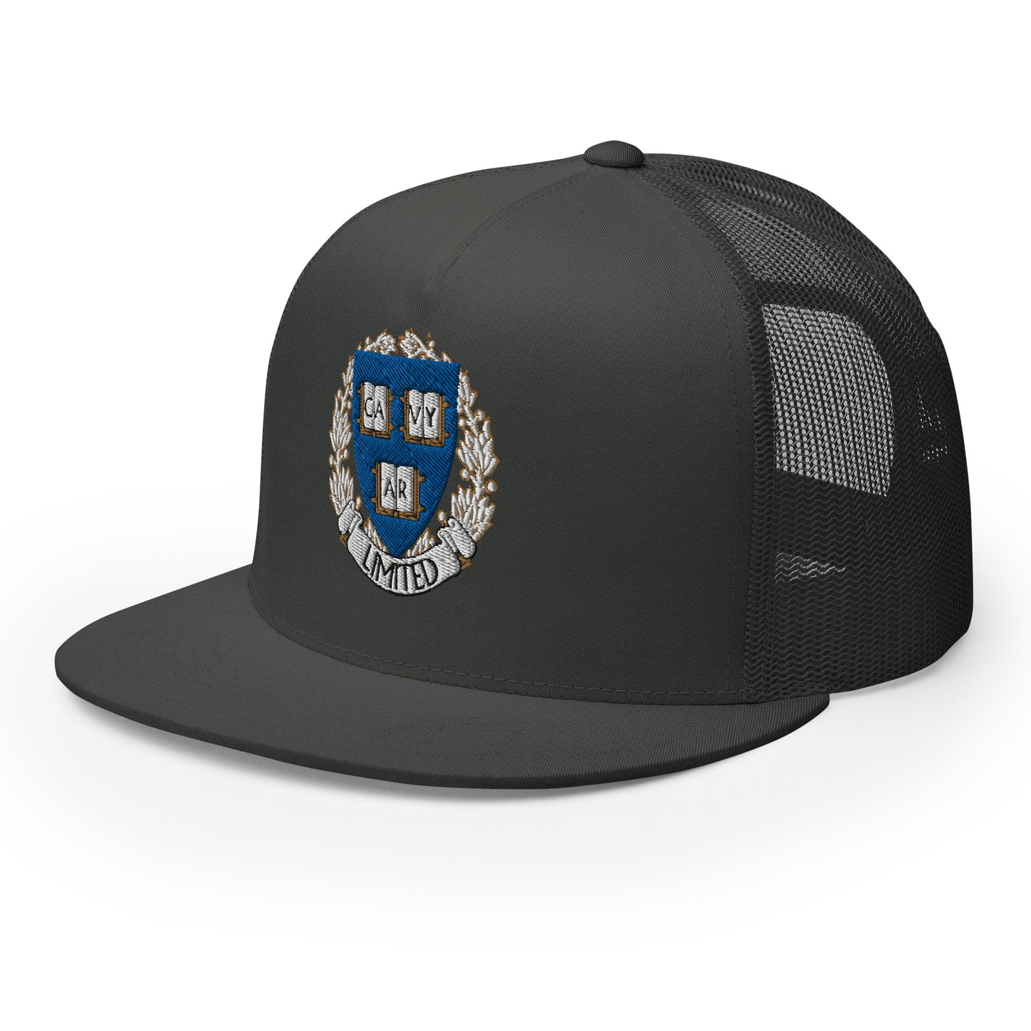 Embroidered Cavyar Ltd. Crest trucker Cap