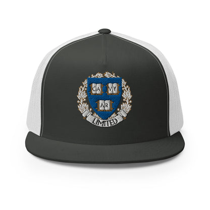 Embroidered Cavyar Ltd. Crest trucker Cap