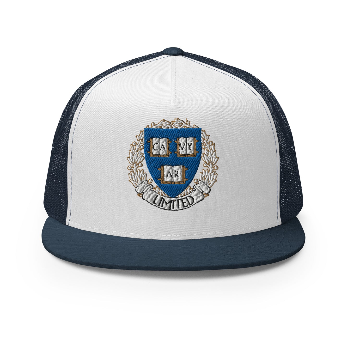 Embroidered Cavyar Ltd. Crest trucker Cap