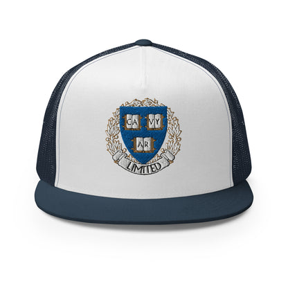 Embroidered Cavyar Ltd. Crest trucker Cap