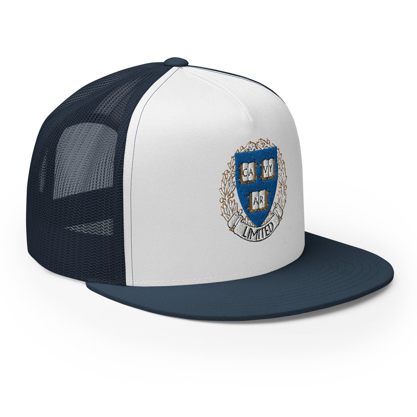 Embroidered Cavyar Ltd. Crest trucker Cap