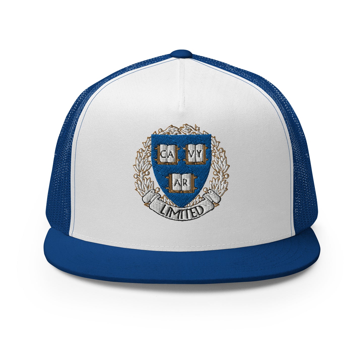 Embroidered Cavyar Ltd. Crest trucker Cap