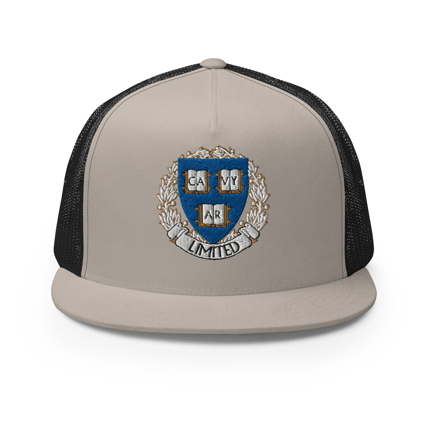 Embroidered Cavyar Ltd. Crest trucker Cap