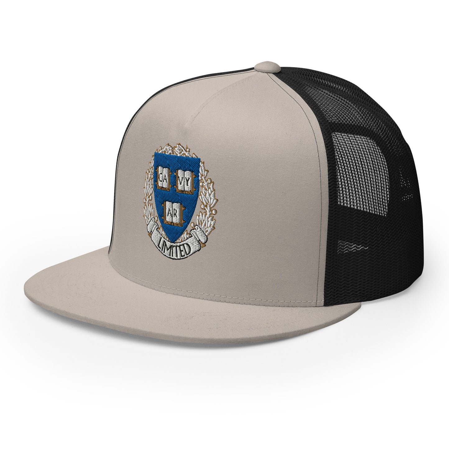 Embroidered Cavyar Ltd. Crest trucker Cap