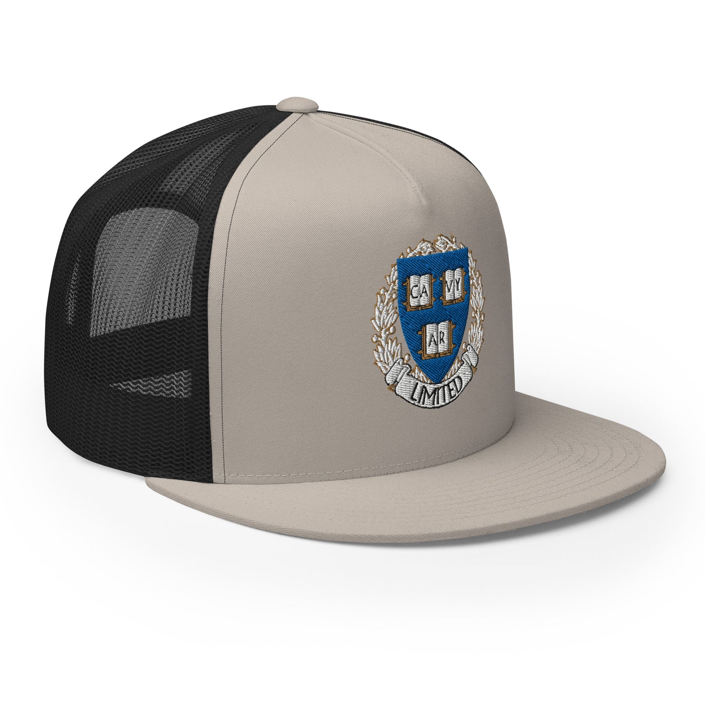 Embroidered Cavyar Ltd. Crest trucker Cap