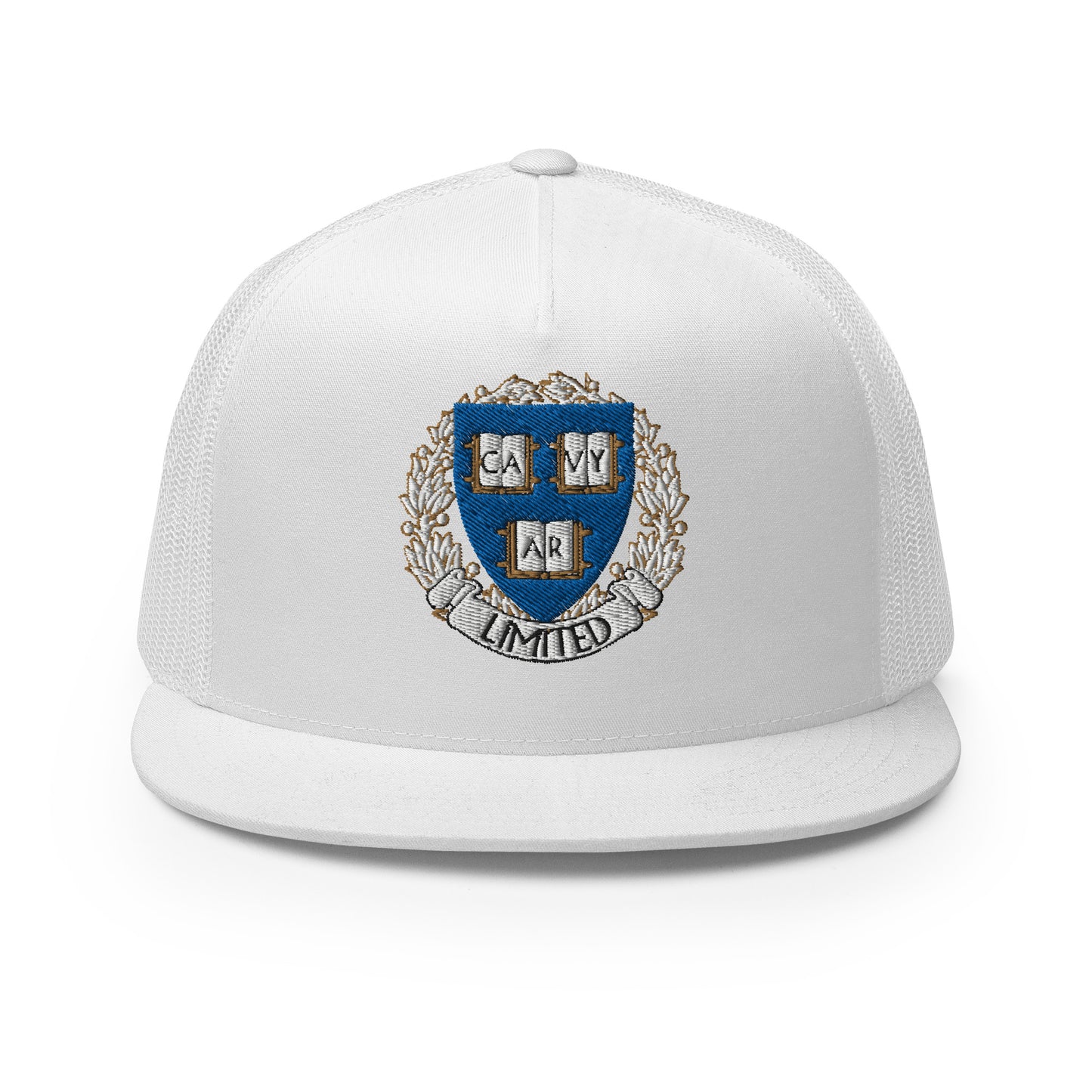 Embroidered Cavyar Ltd. Crest trucker Cap