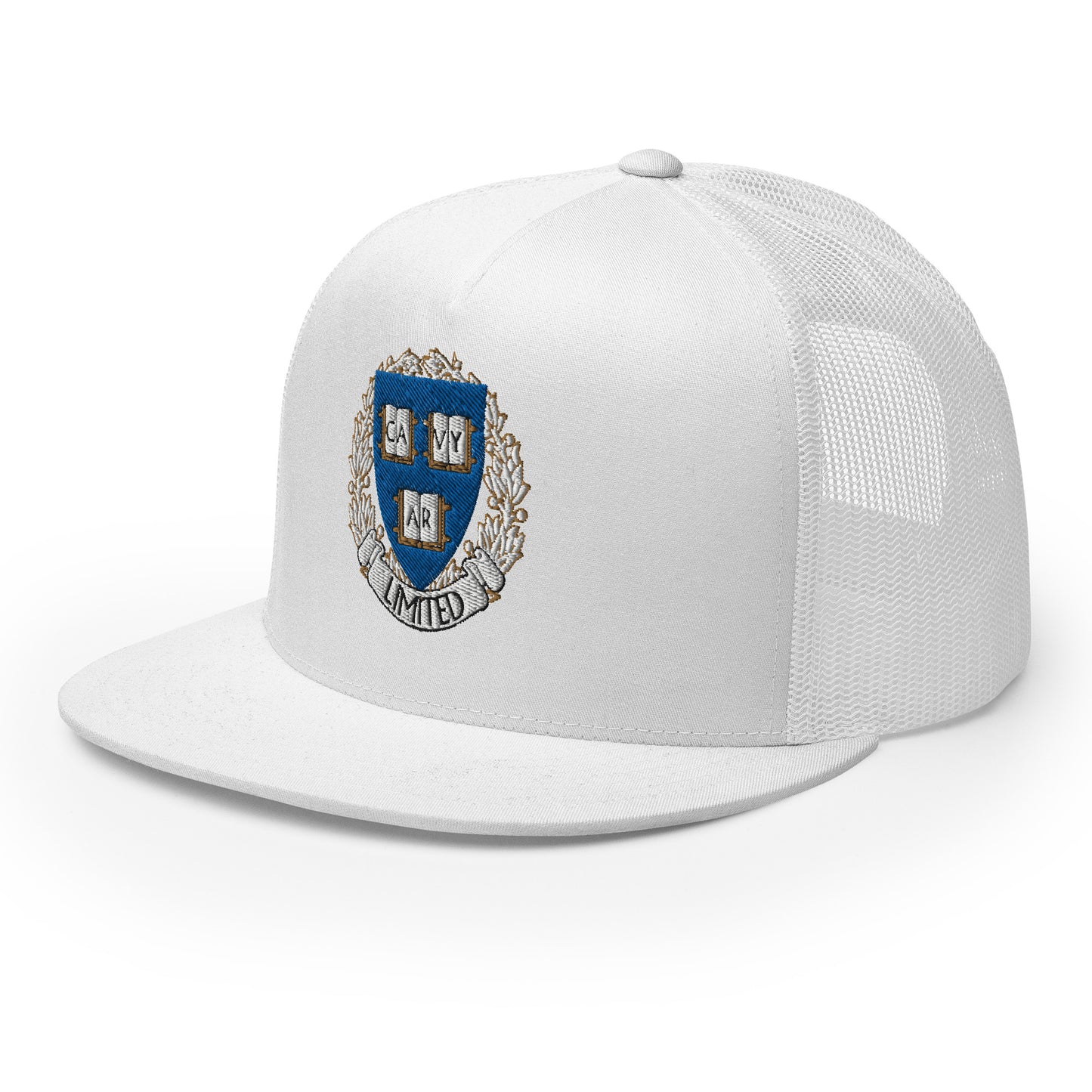 Embroidered Cavyar Ltd. Crest trucker Cap