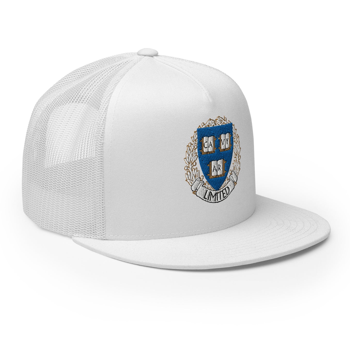 Embroidered Cavyar Ltd. Crest trucker Cap