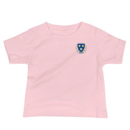 Embroidered Cavyar Ltd. Crest Baby Jersey Short Sleeve Tee