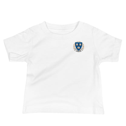 Embroidered Cavyar Ltd. Crest Baby Jersey Short Sleeve Tee