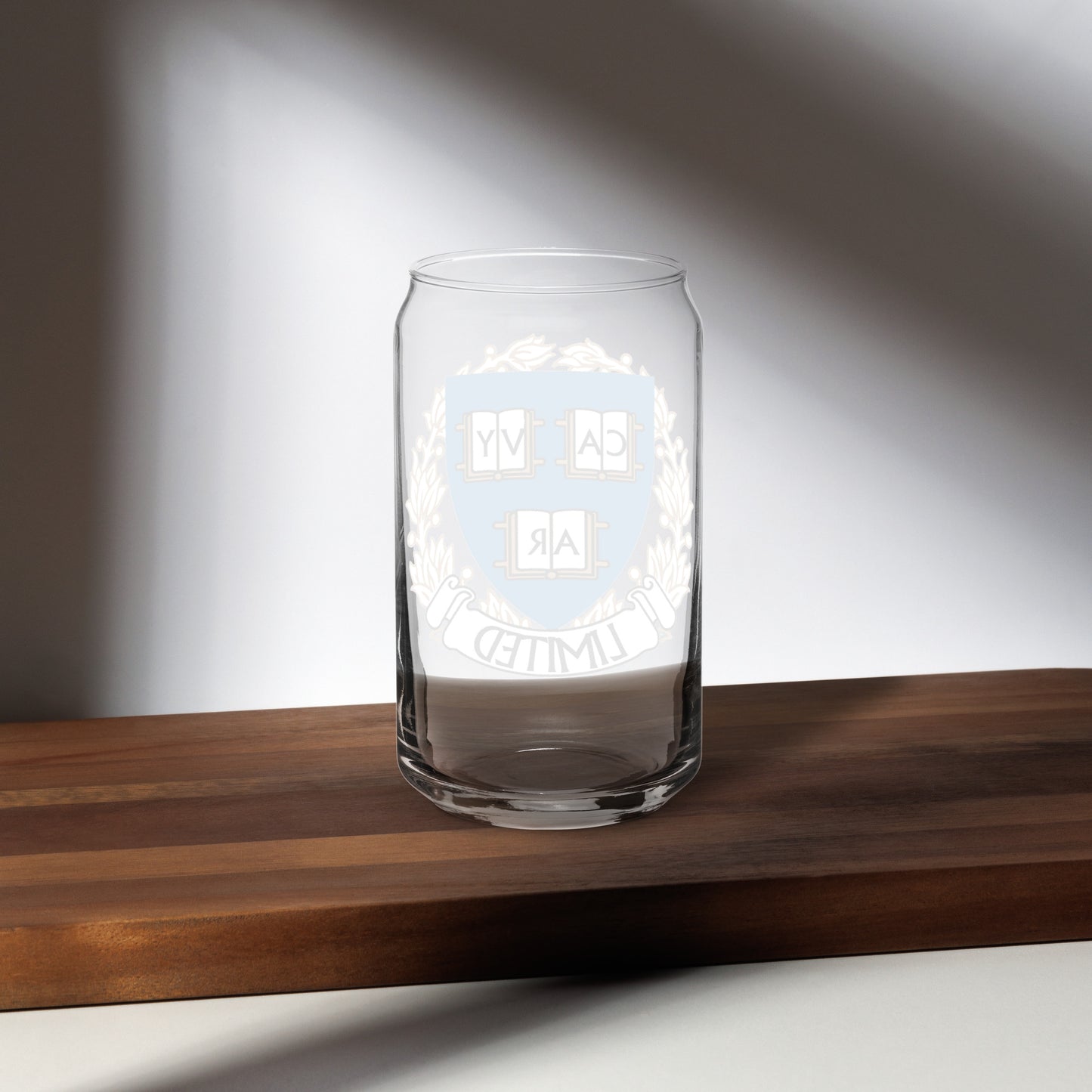 Cavyar Ltd. Can-shaped glass