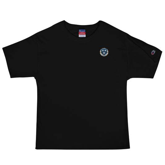 Embroidered Cavyar Ltd. Crest Men's Champion T-Shirt