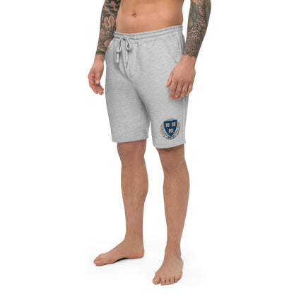 Embroidered Cavyar Ltd. Crest Men's fleece shorts