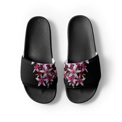 Jade Blossom I Black Men’s slides