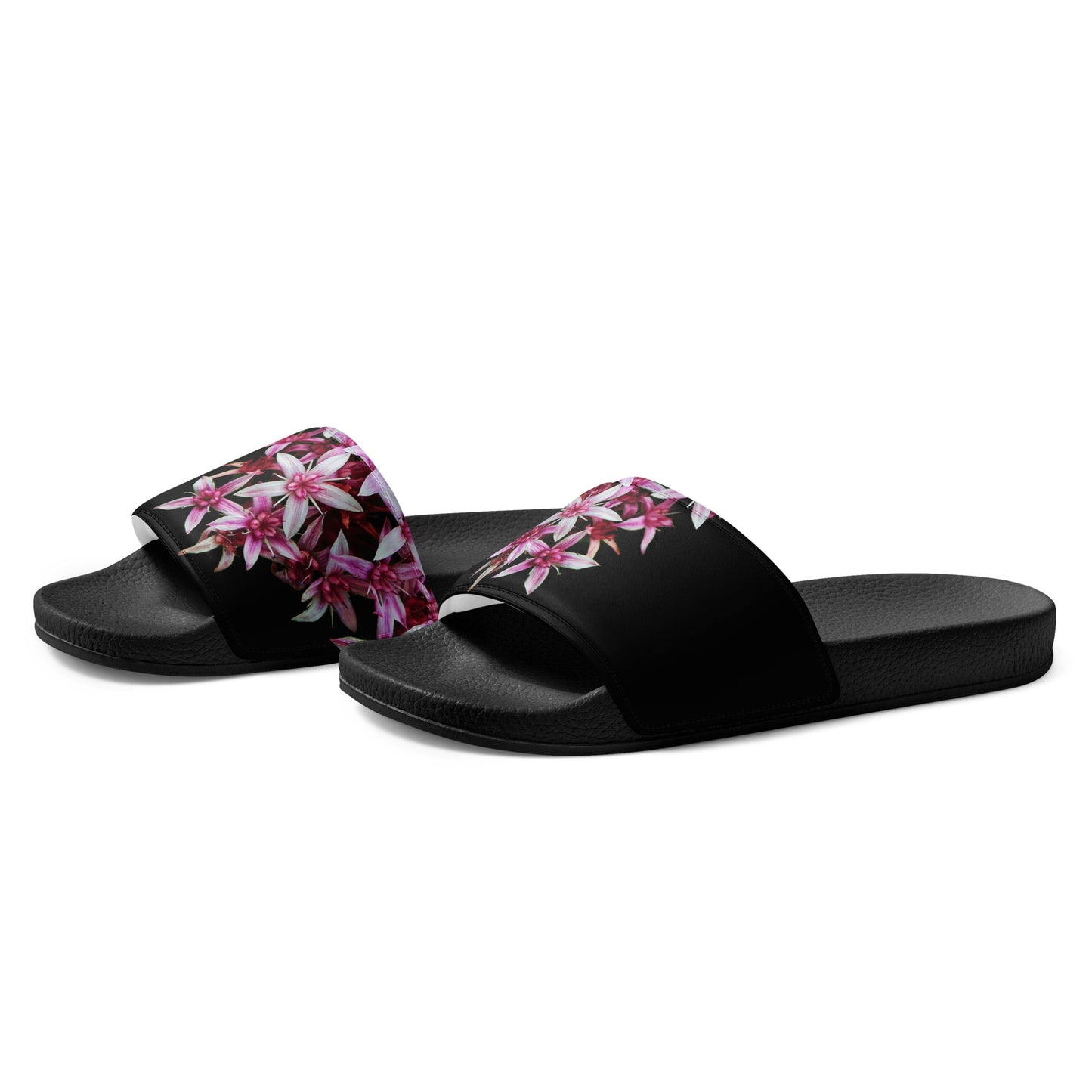 Jade Blossom I Black Men’s slides