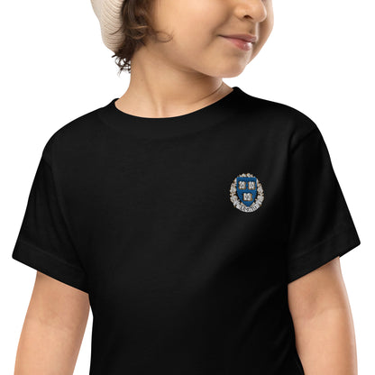 Embroidered Cavyar Ltd. Toddler Short Sleeve Tee