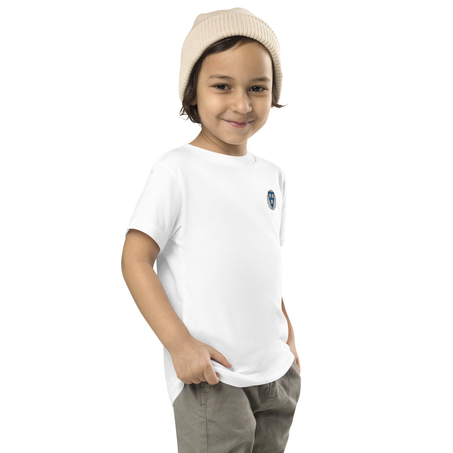 Embroidered Cavyar Ltd. Toddler Short Sleeve Tee