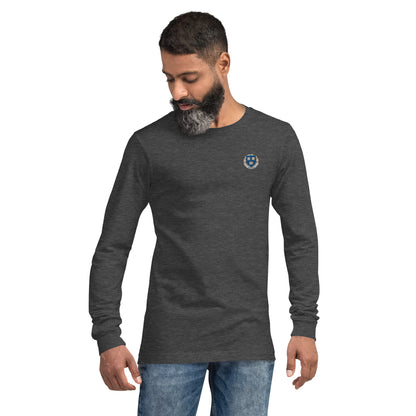 Embroidered Cavyar Ltd. Crest Unisex Long Sleeve Tee