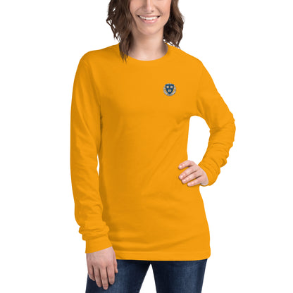 Embroidered Cavyar Ltd. Crest Unisex Long Sleeve Tee