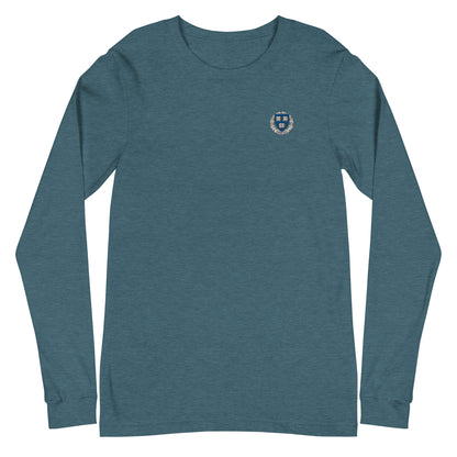 Embroidered Cavyar Ltd. Crest Unisex Long Sleeve Tee