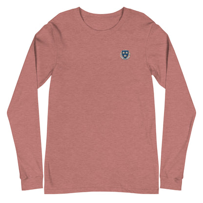 Embroidered Cavyar Ltd. Crest Unisex Long Sleeve Tee