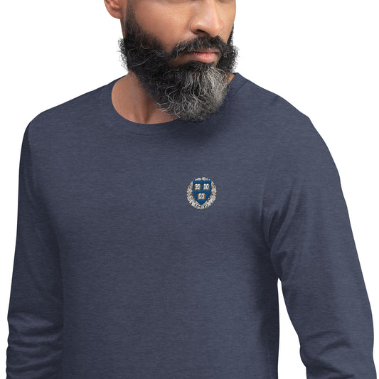 Embroidered Cavyar Ltd. Crest Unisex Long Sleeve Tee