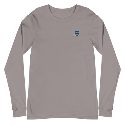 Embroidered Cavyar Ltd. Crest Unisex Long Sleeve Tee