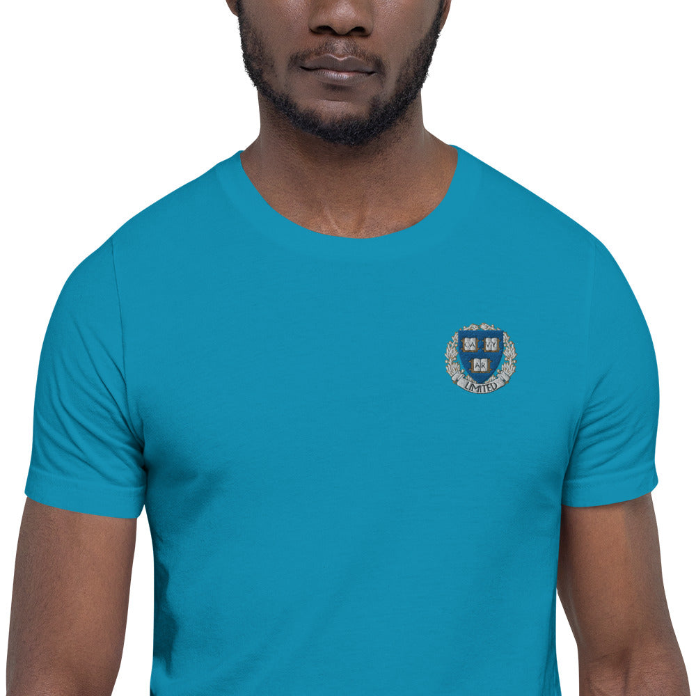 Embroidered Cayvar Ltd. Crest Unisex t-shirt