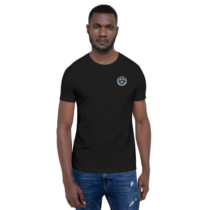 Embroidered Cayvar Ltd. Crest Unisex t-shirt