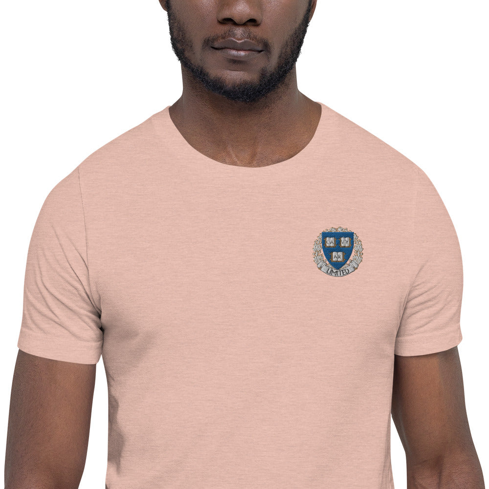 Embroidered Cayvar Ltd. Crest Unisex t-shirt