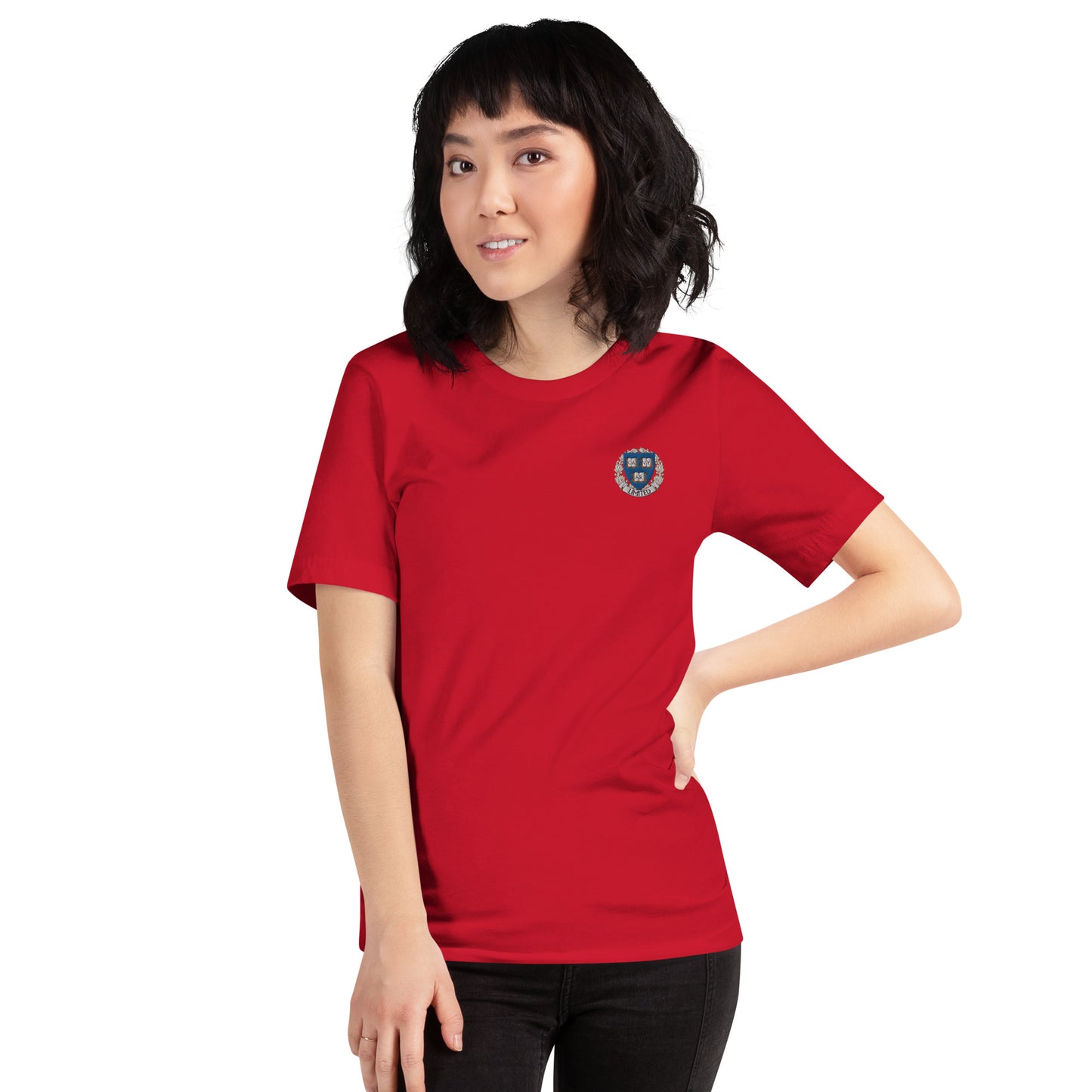 Embroidered Cayvar Ltd. Crest Unisex t-shirt