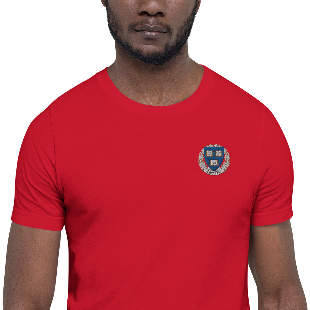 Embroidered Cayvar Ltd. Crest Unisex t-shirt