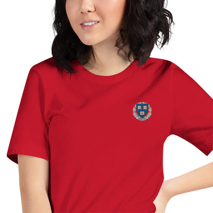 Embroidered Cayvar Ltd. Crest Unisex t-shirt