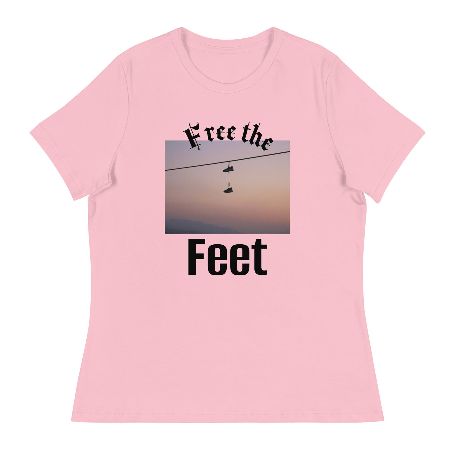 Cavyar Ltd. Free The Feet Women's Relaxed T-Shirt