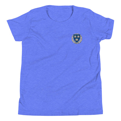 Embroidered Cavyar Ltd. Crest Youth Short Sleeve T-Shirt