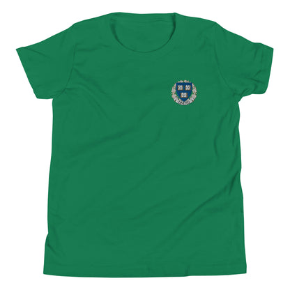 Embroidered Cavyar Ltd. Crest Youth Short Sleeve T-Shirt